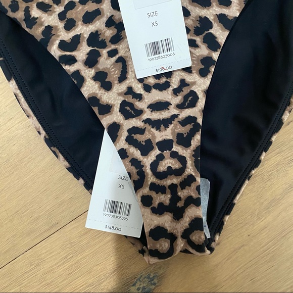 NWT Veronica Beard Leopard Bikini Azoia Balos - Picture 7 of 7